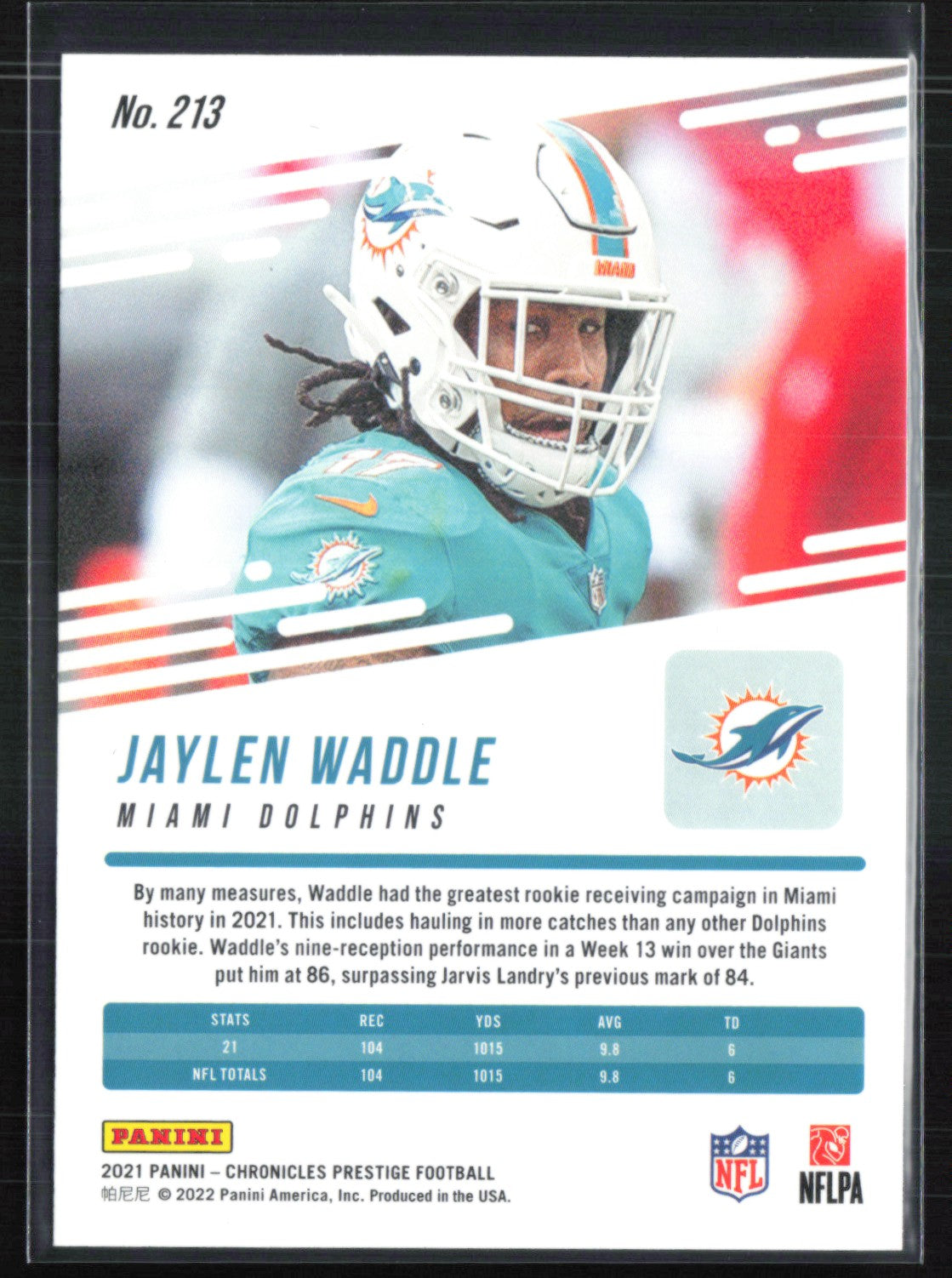 Jaylen Waddle RC