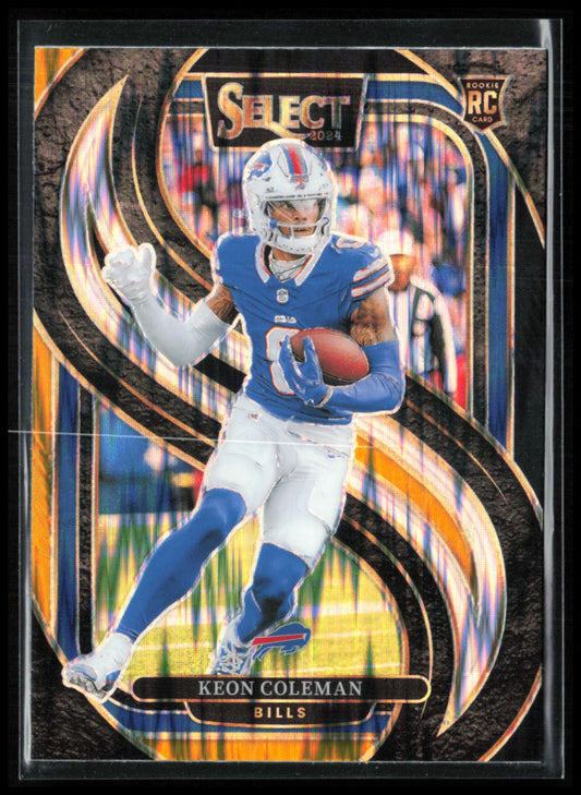 Keon Coleman RC Gold Black Shock