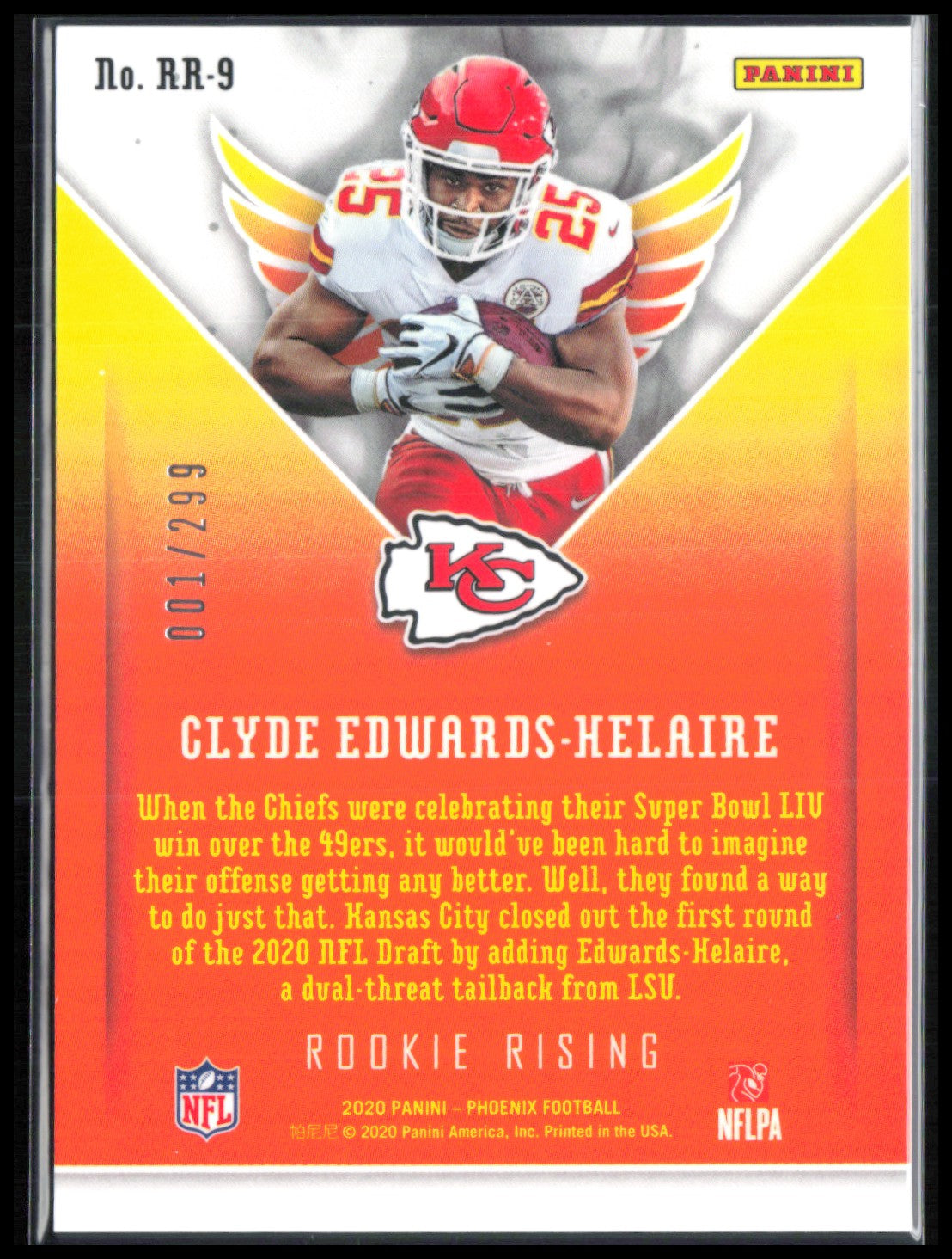 Clyde Edwards-Helaire Red /299