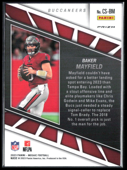 Baker Mayfield Mosaic Prizm