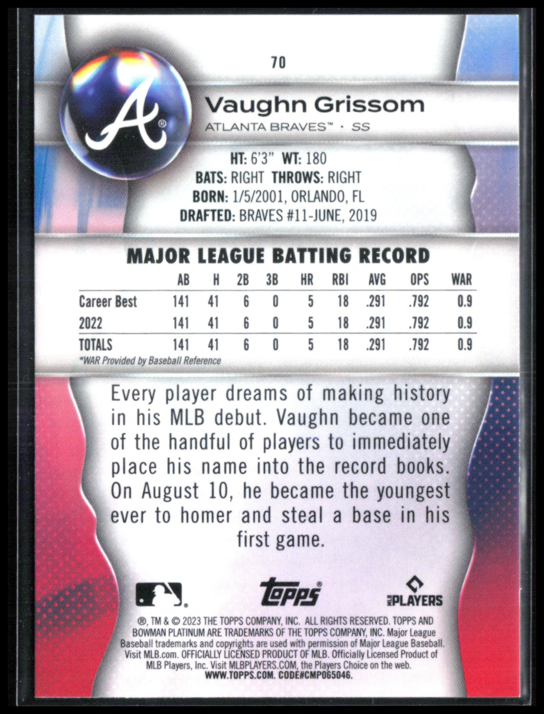 Vaughn Grissom RC