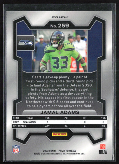Jamal Adams Orange Laser