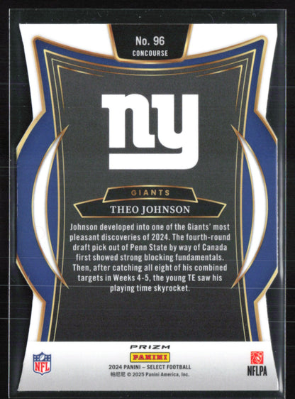 Theo Johnson RC Silver Die-Cut