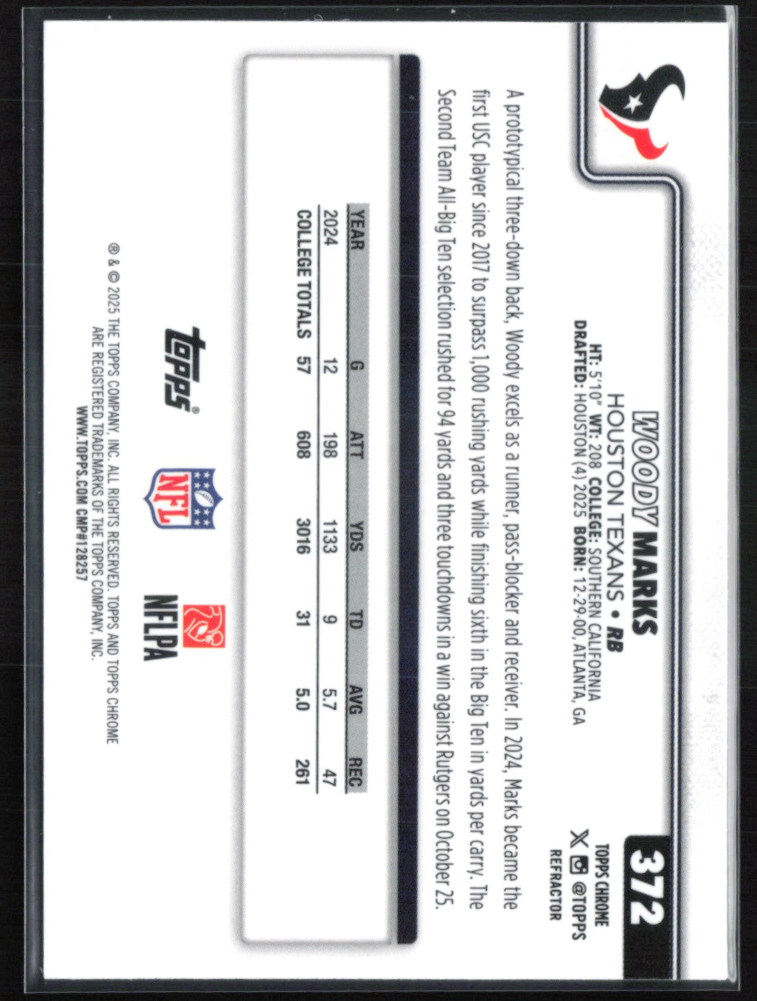 Woody Marks RC Refractor
