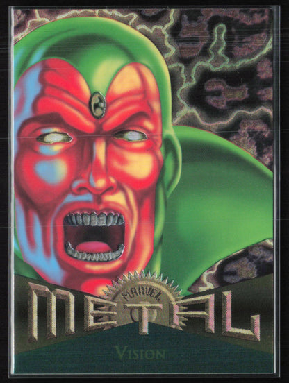 Vision 1996 Marvel Metal
