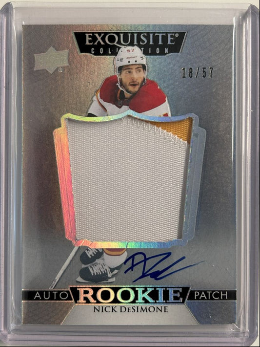 Nick Desimone RC Jumbo Patch Auto /57 Exquisite Collection
