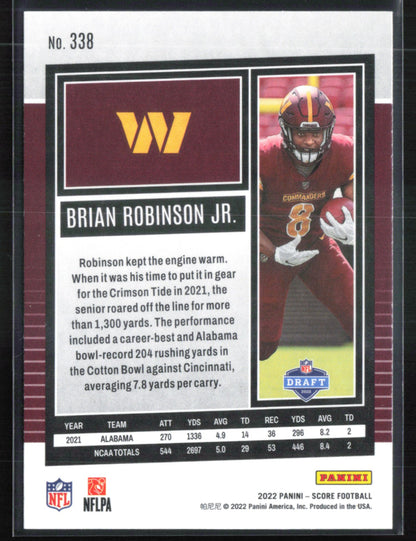 Brian Robinson Jr. RC