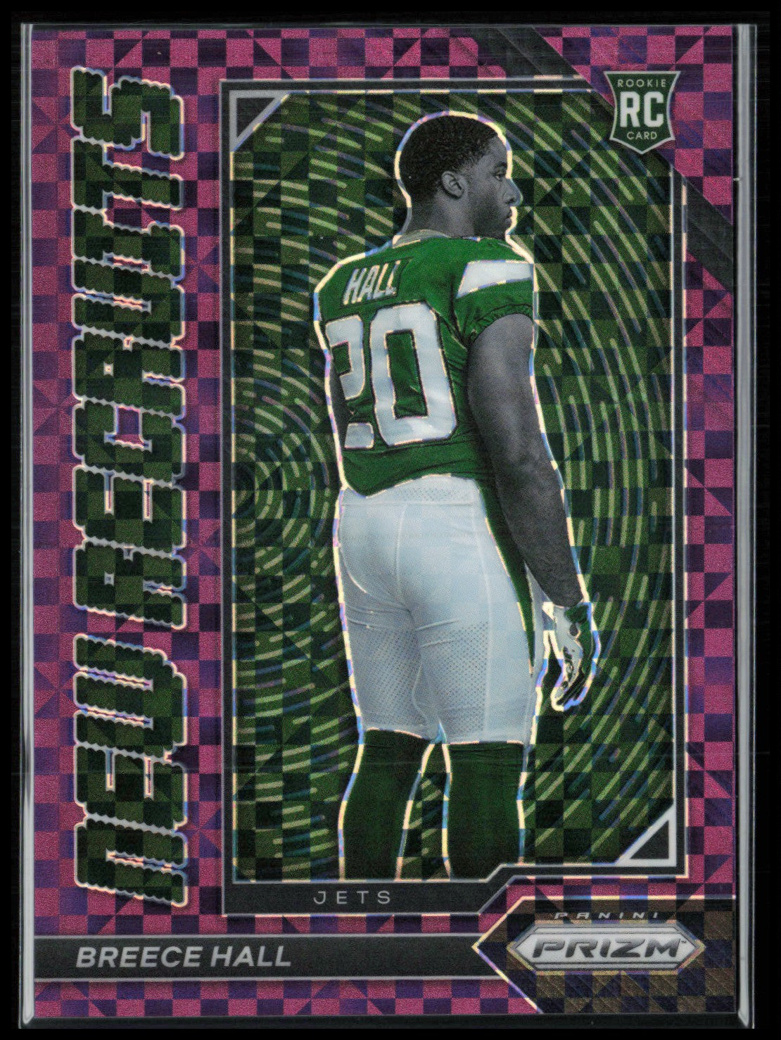 Breece Hall RC Purple Power /49 New Recruits