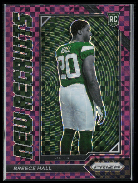 Breece Hall RC Purple Power /49 New Recruits