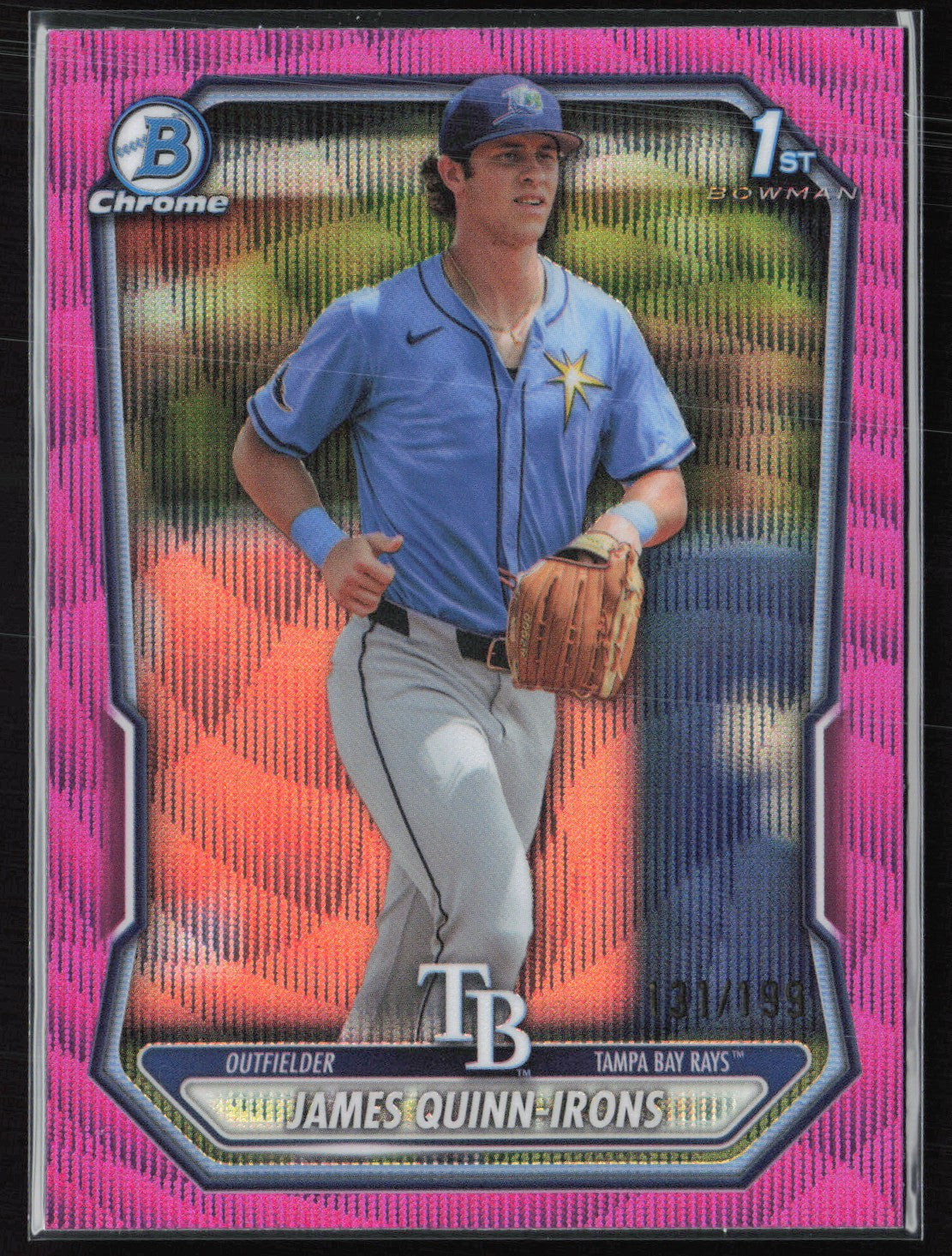 James Quinn-Irons 1st Bowman Pink Wave /199