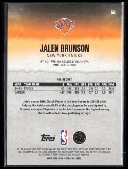 Jalen Brunson