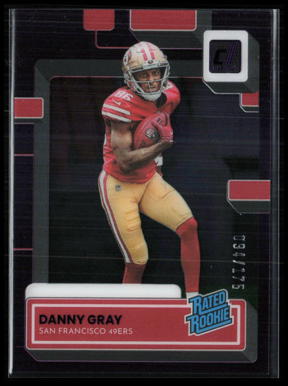 Danny Gray RC /175 Clearly Donruss