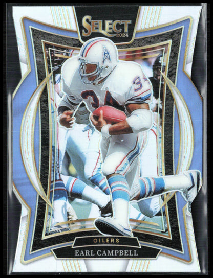 Earl Campbell Silver Die-Cut