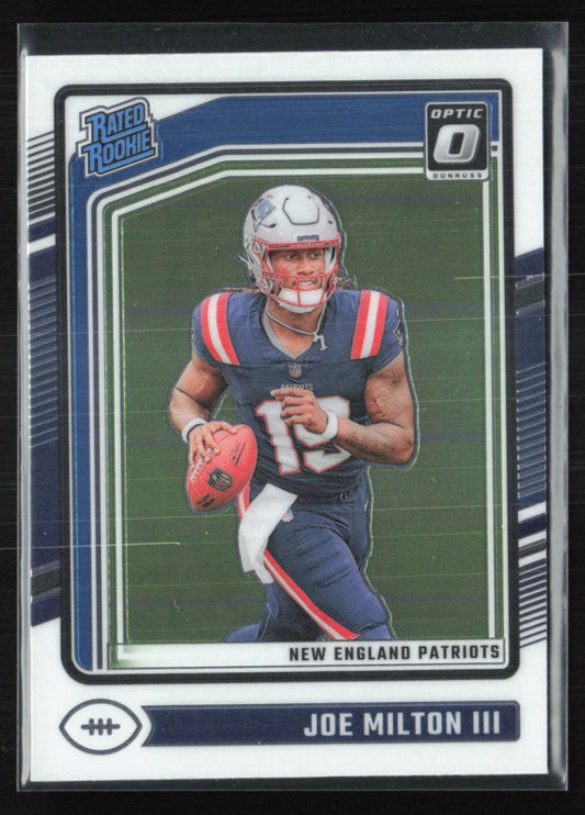 Joe Milton III RC Optic Rated Rookie