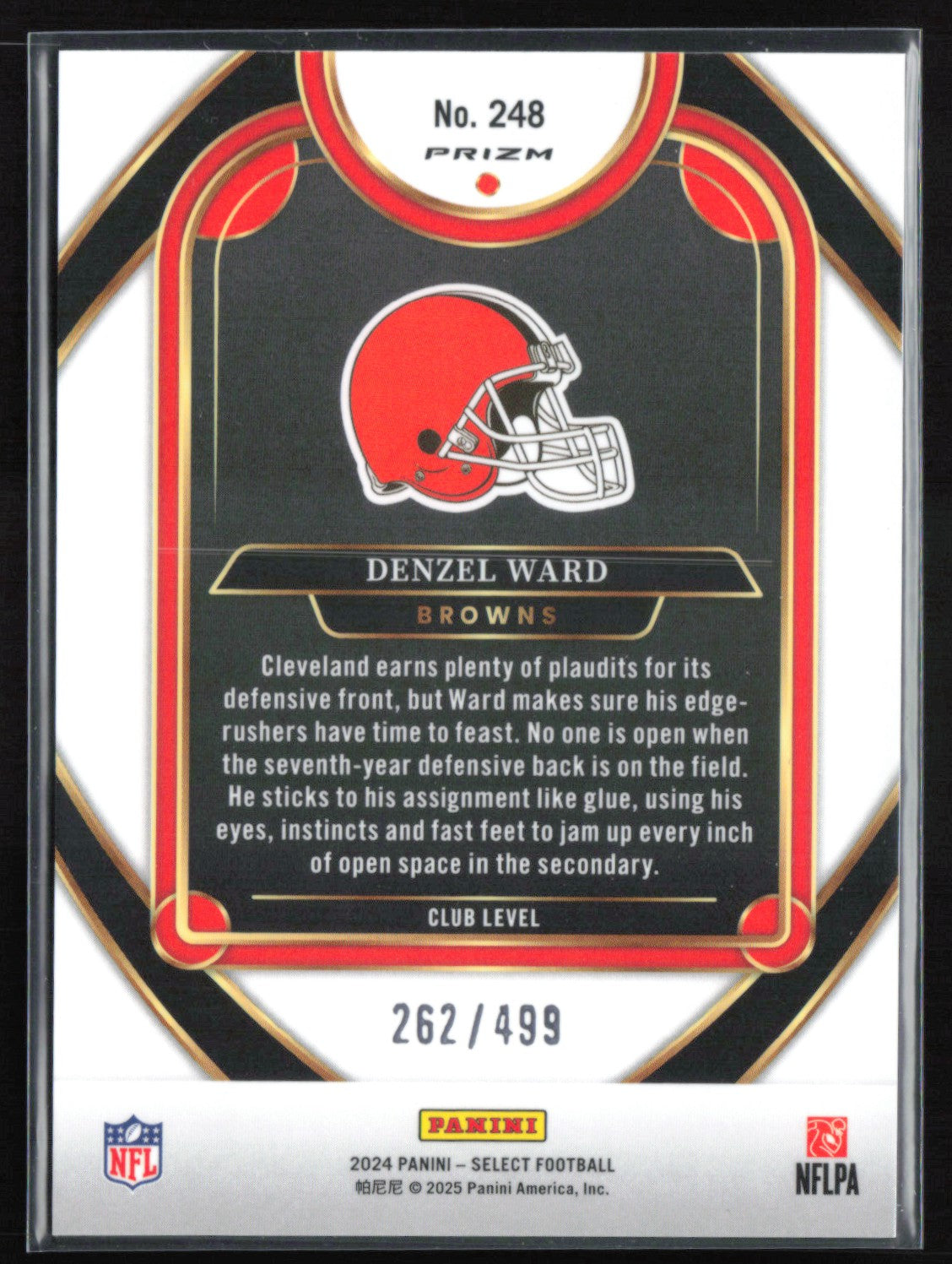 Denzel Ward Neon Green Shock /499