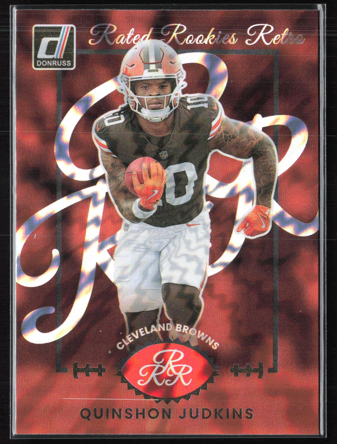 Quinshon Judkins RC Rated Rookies Retro