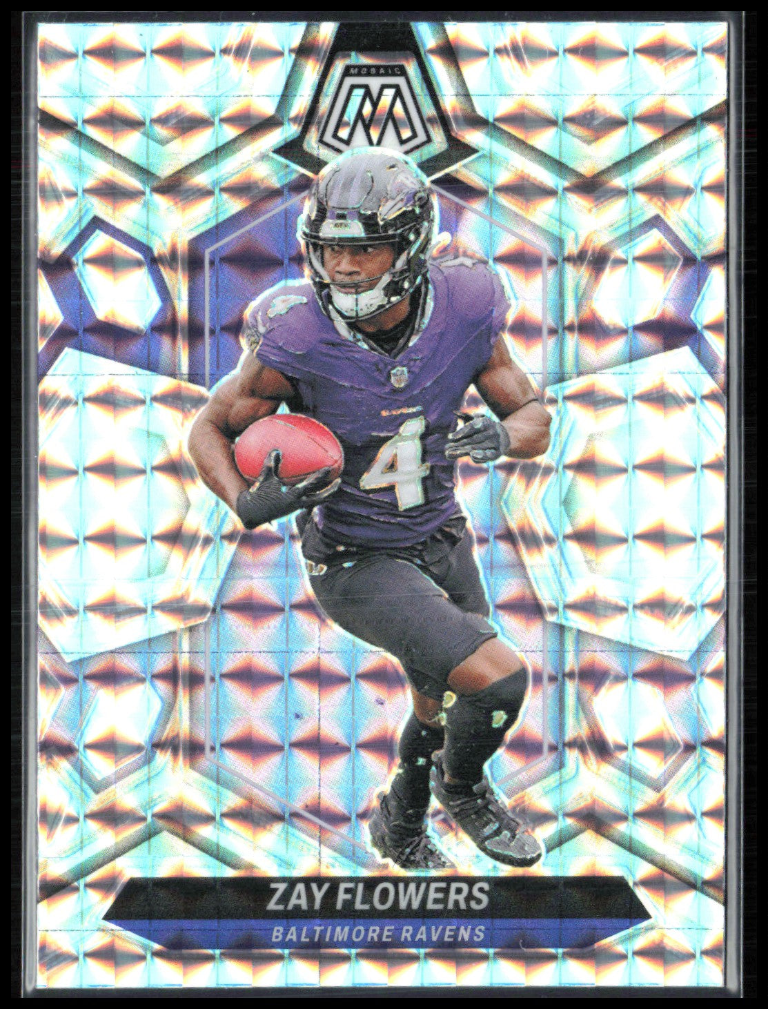 Zay Flowers Mosaic Prizm