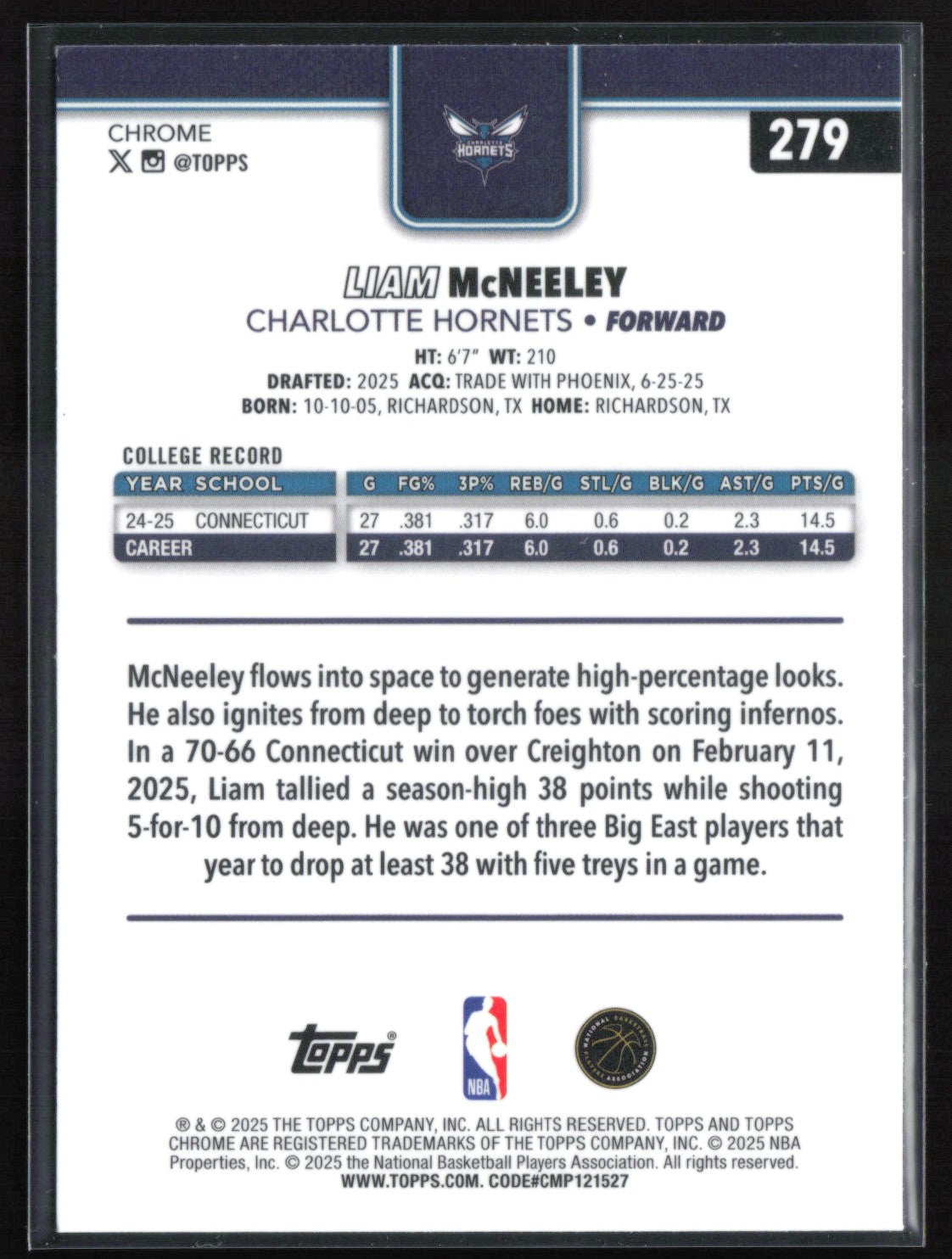 Liam McNeeley RC RWB Refractor