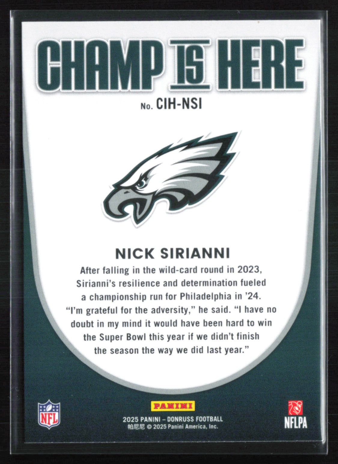 Nick Sirianni