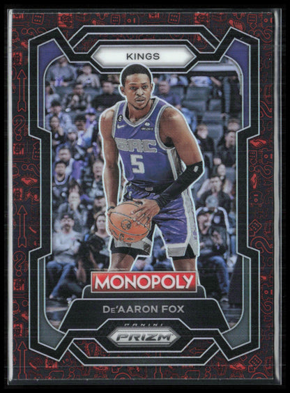 De'Aaron Fox Red Icons Monopoly