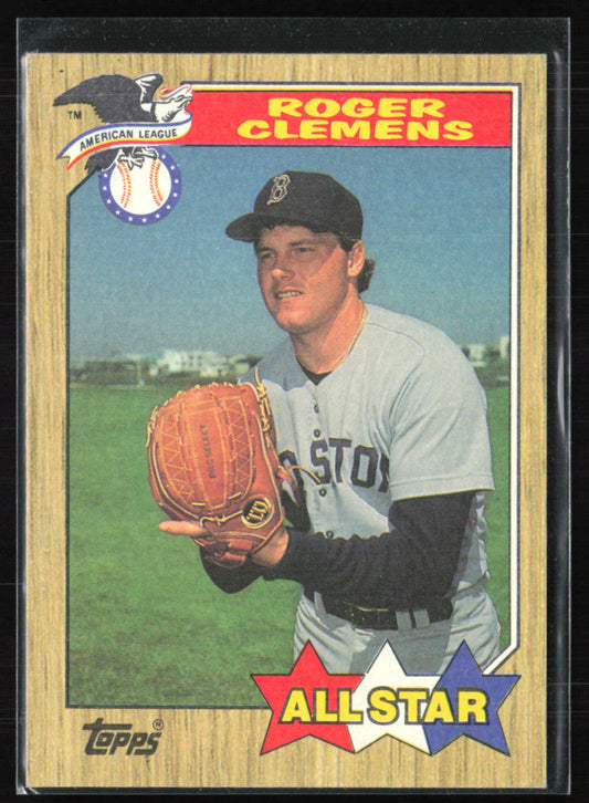 Roger Clemens 1987 Topps