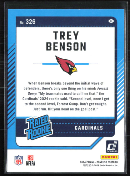 Trey Benson RC