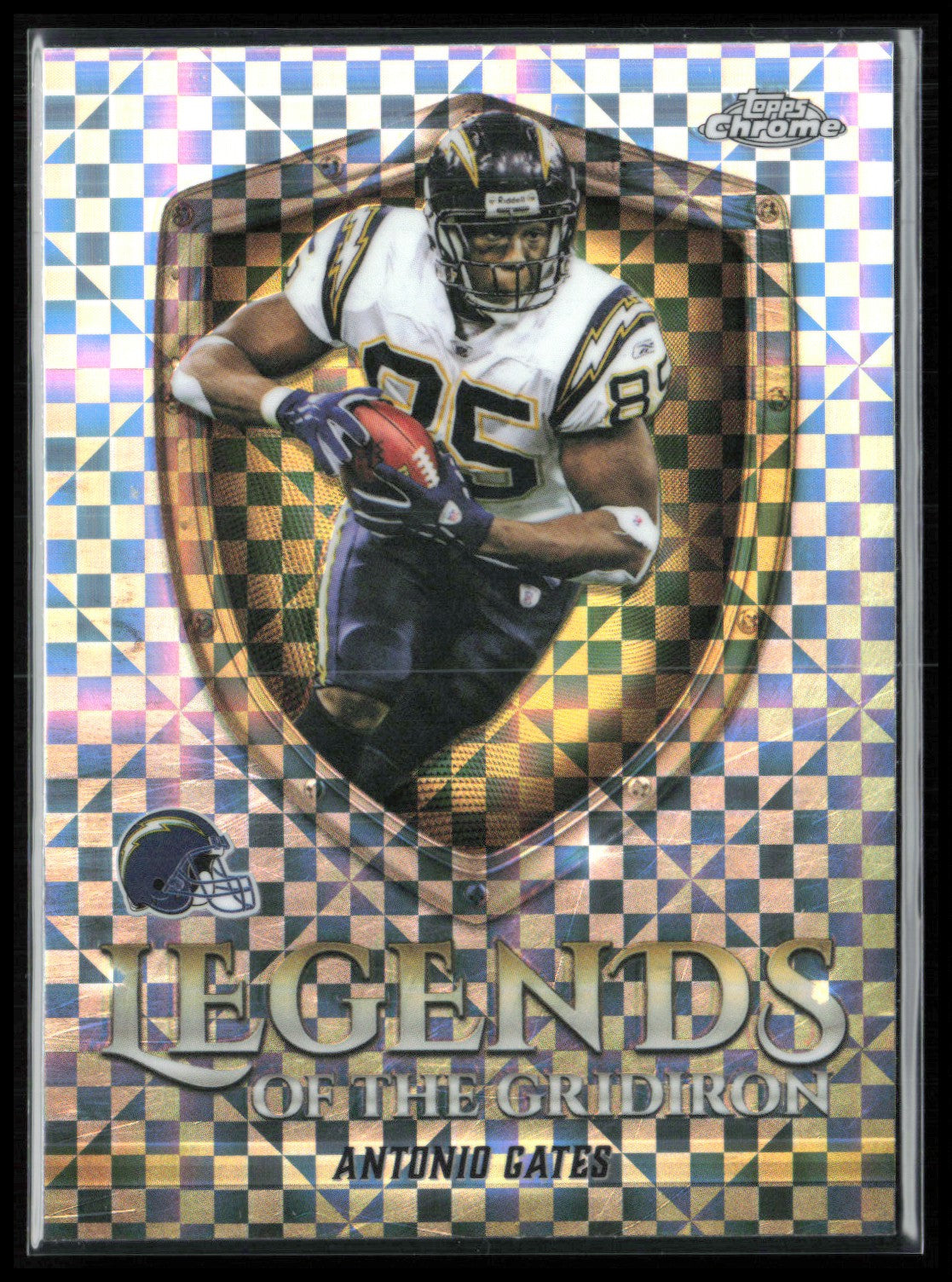 Antonio Gates X-Fractor Legends of the Gridiron