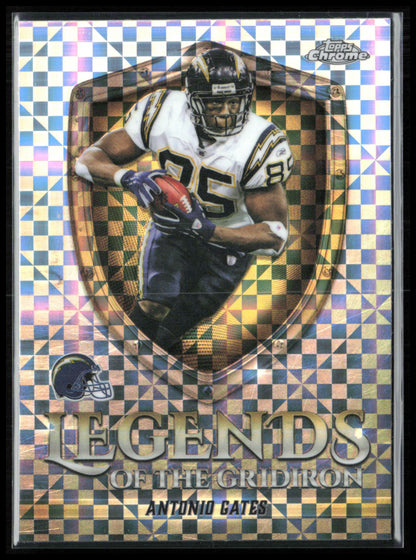 Antonio Gates X-Fractor Legends of the Gridiron