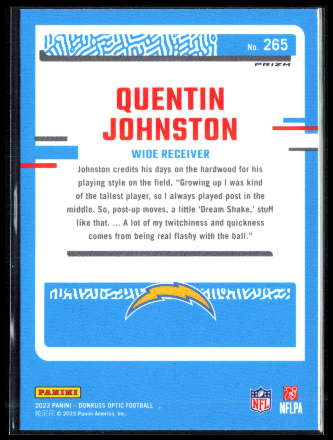 Quentin Johnston RC Green Velocity