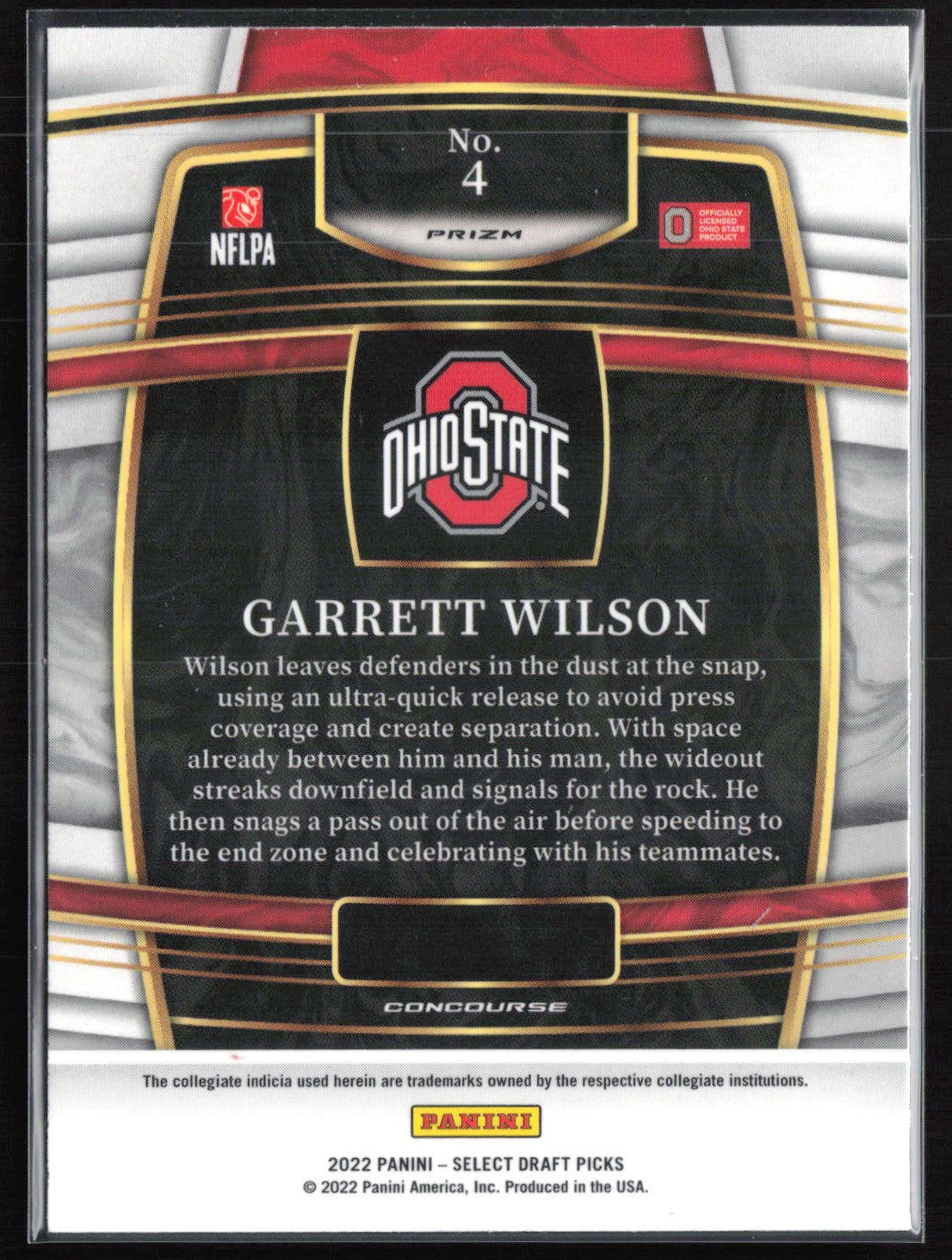 Garrett Wilson RC Red Laser