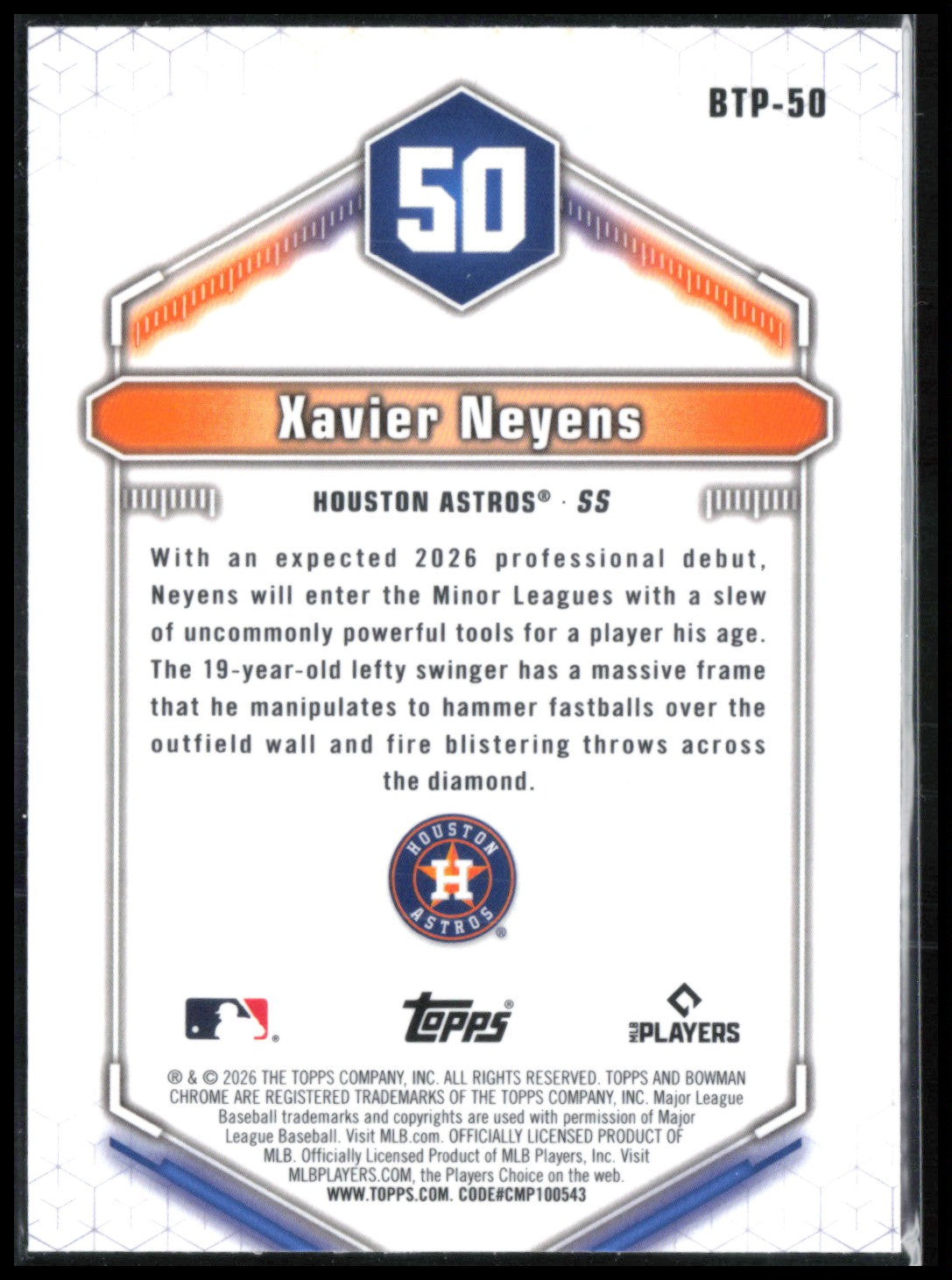 Xavier Neyens Top 100