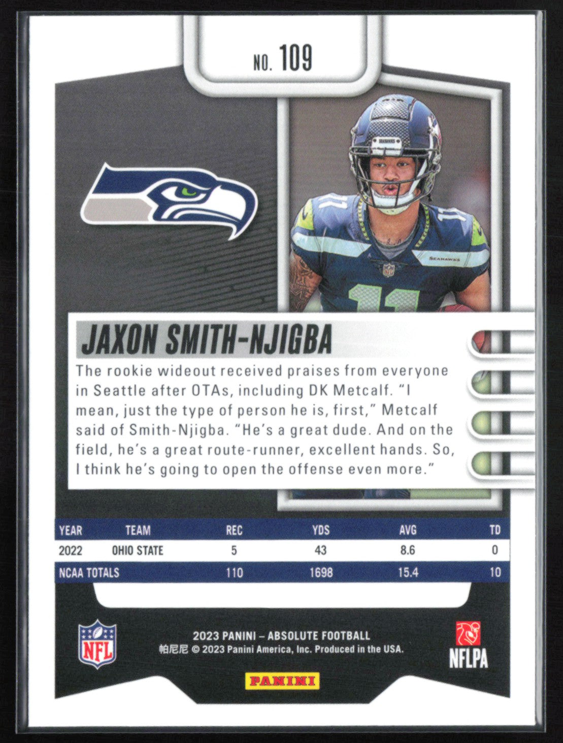 Jaxon Smith-Njigba RC