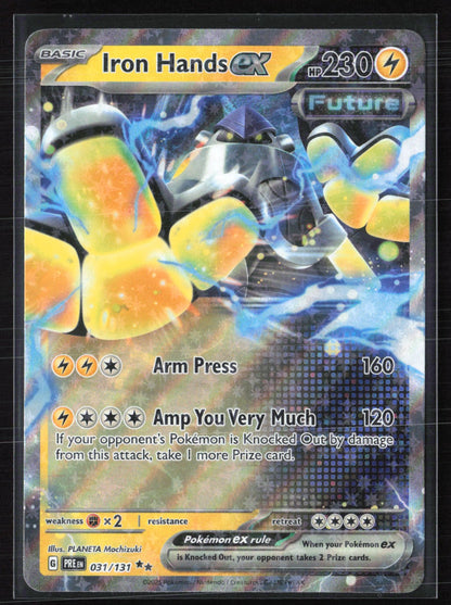 Iron Hands ex - 031/131 Double Rare