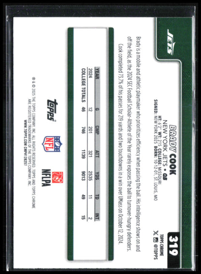 Brady Cook RC Purple Wave /75