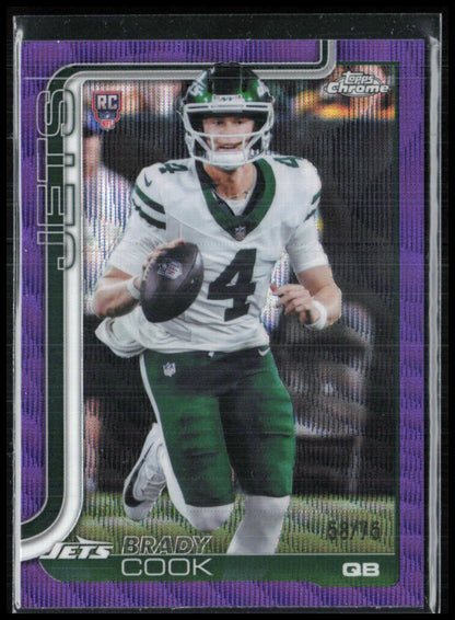 Brady Cook RC Purple Wave /75