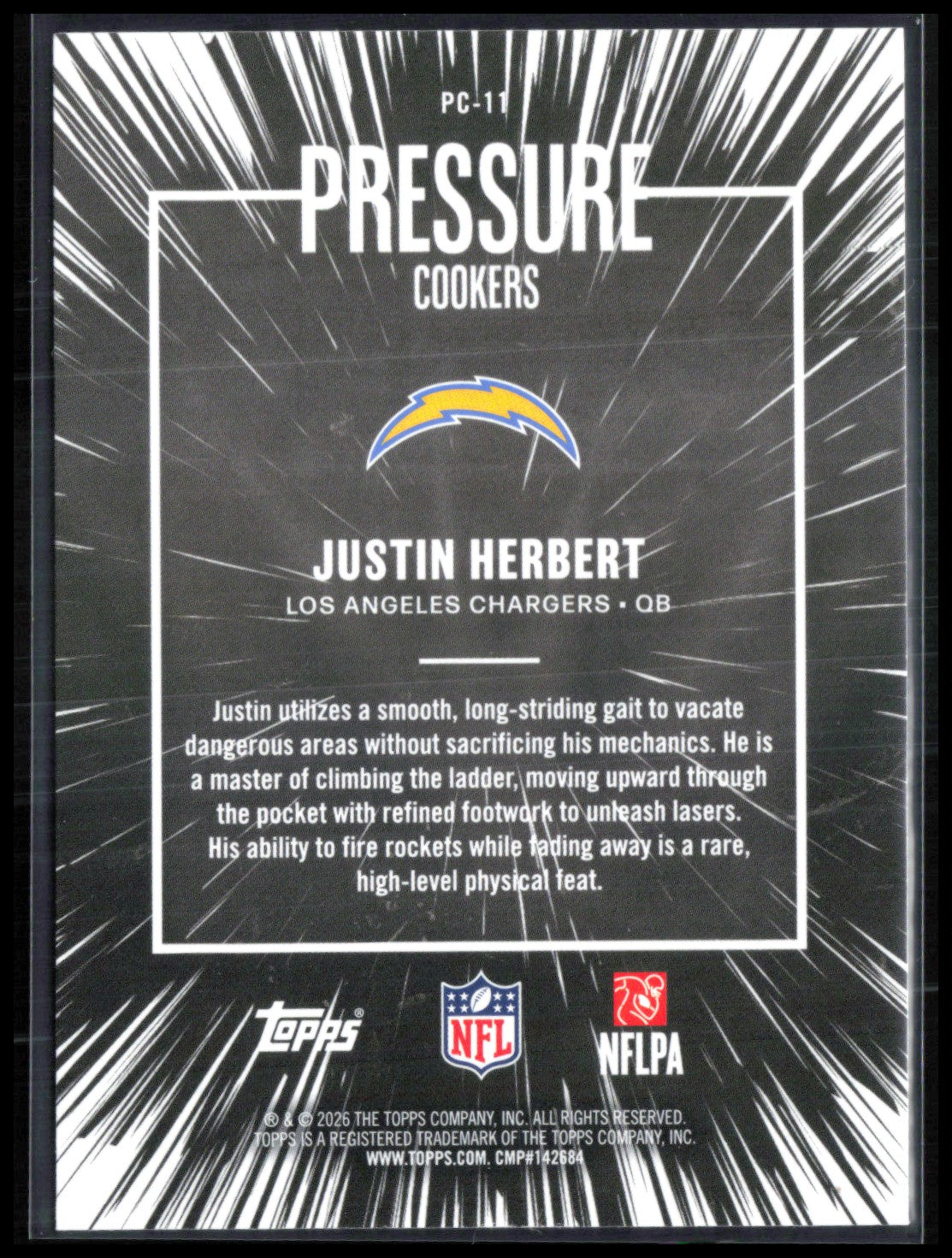 Justin Herbert Pressure Cookers