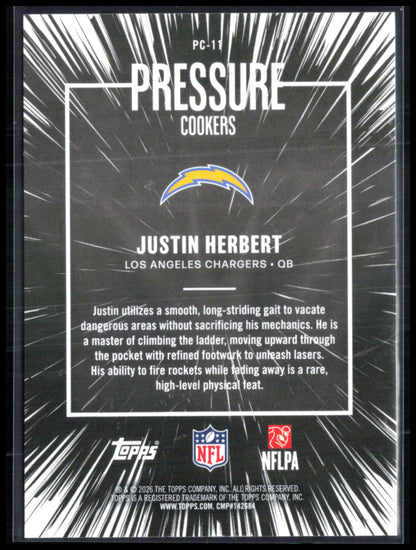 Justin Herbert Pressure Cookers
