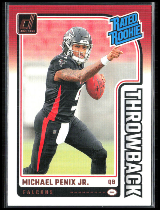 Michael Penix Jr. Rated Rookie Throwback