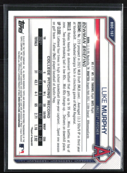 Luke Murphy 1st Bowman B&W Raywave