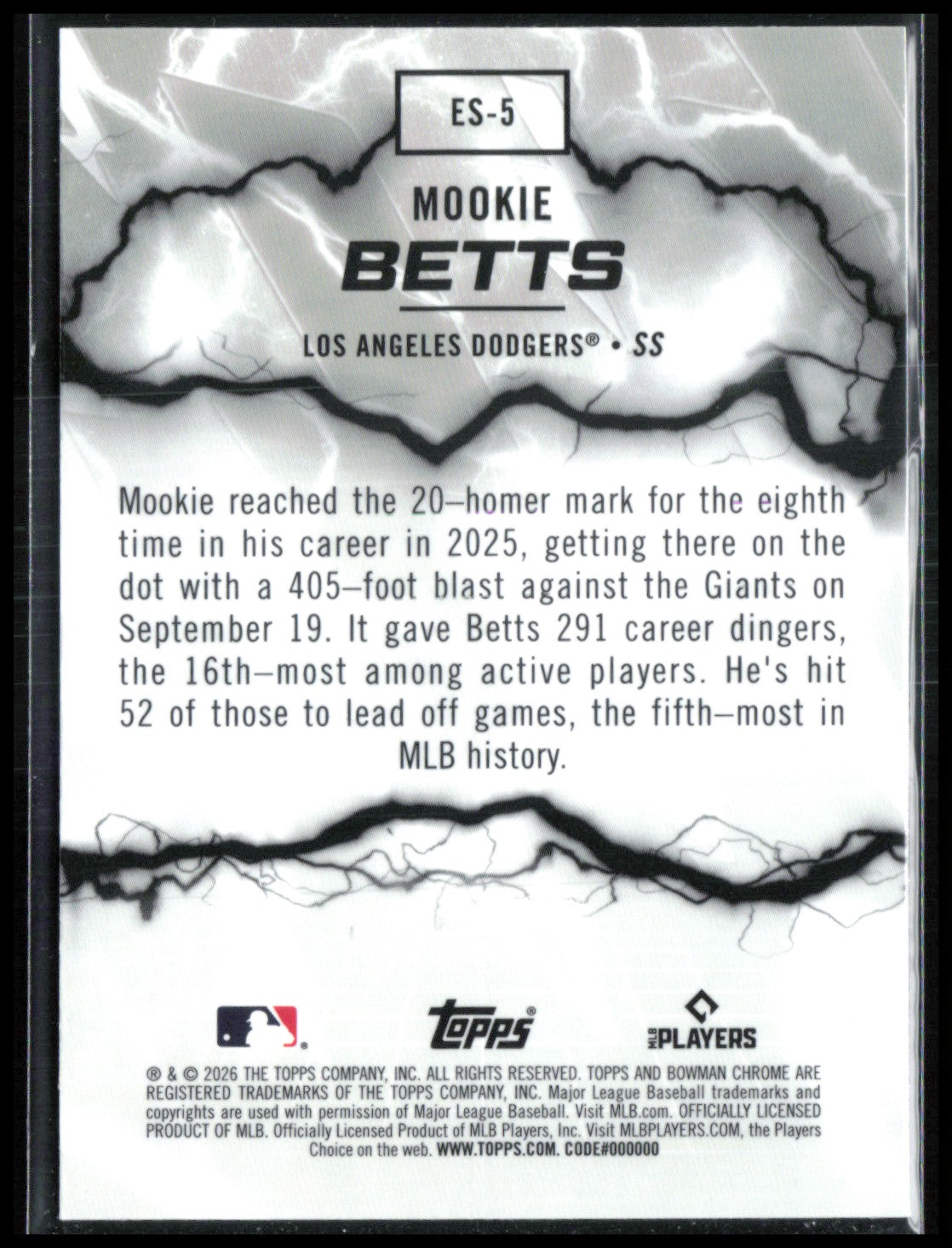 Mookie Betts Electric Sluggers