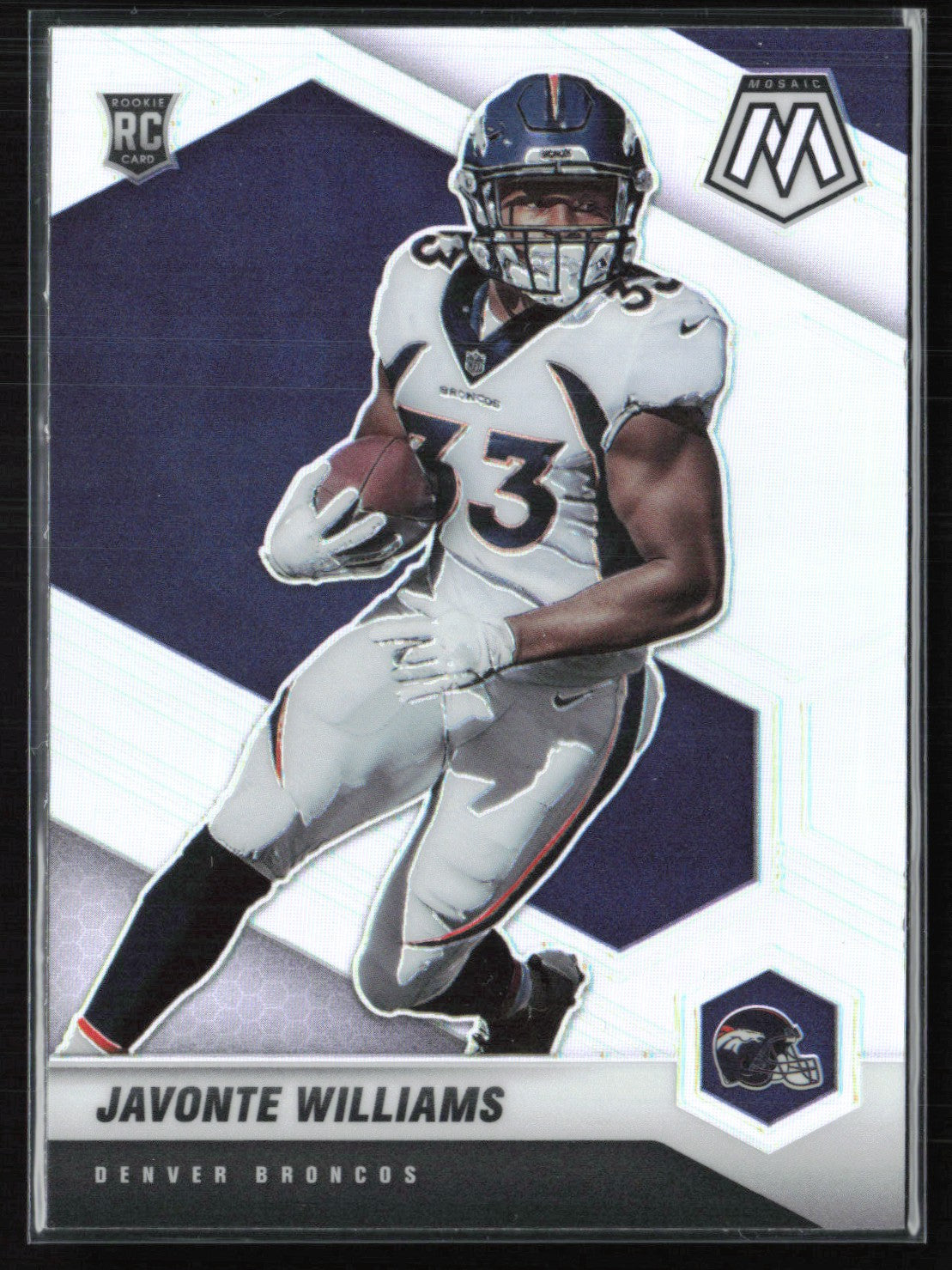 Javonte Williams RC Holo Variation