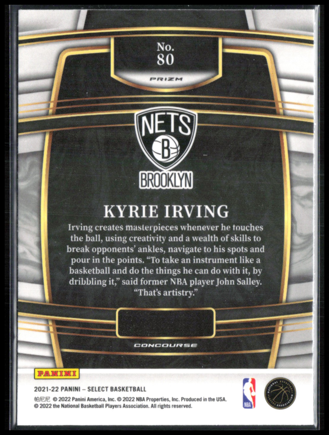 Kyrie Irving Silver