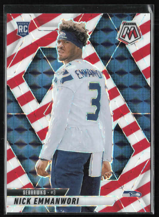 Nick Emmanwori RC Red White 2025 Mosaic