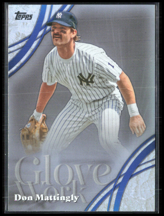 Don Mattingly Glove Work
