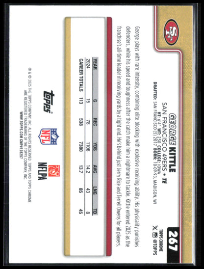 George Kittle RWB Refractor