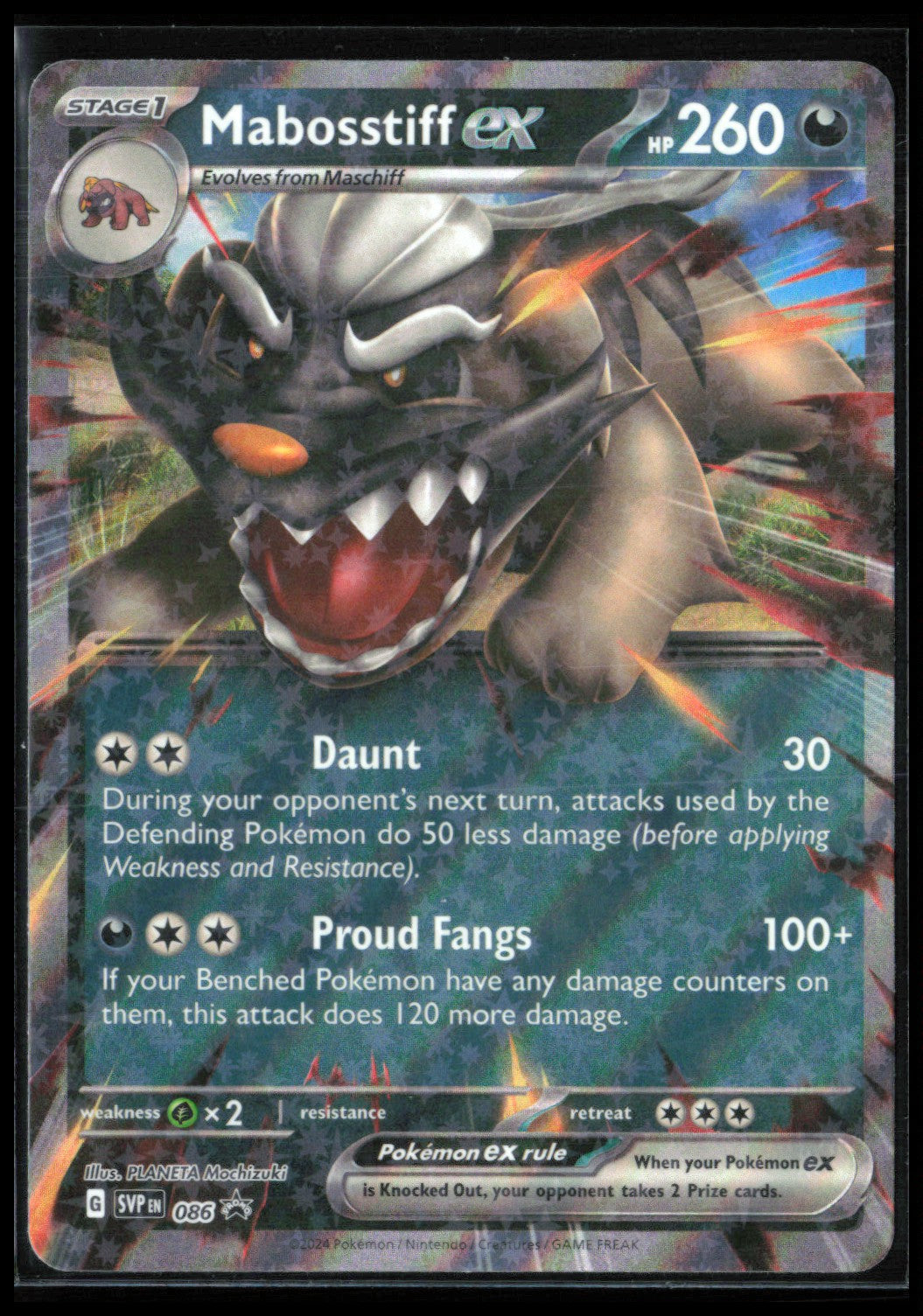 Mabosstiff ex - 086 Promo