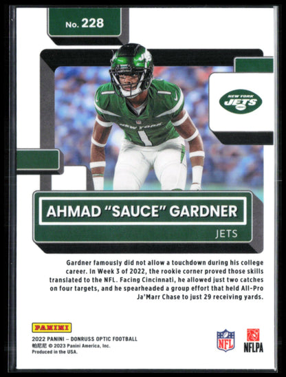 Ahmad Sauce Gardner RC
