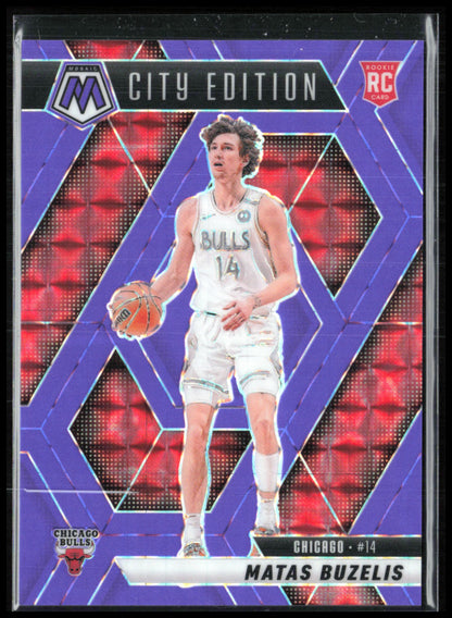 Matas Buzelis RC Purple Mosaic /249 City Edition