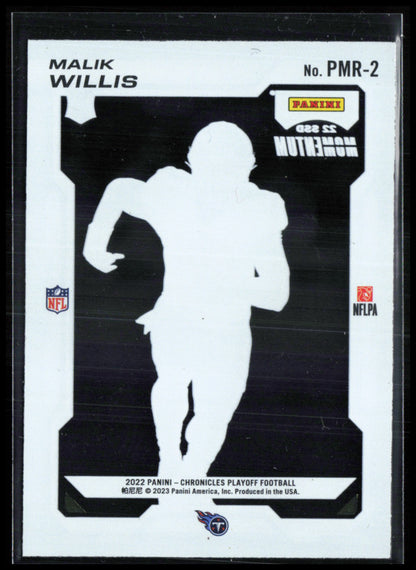 Malik Willis RC Acetate