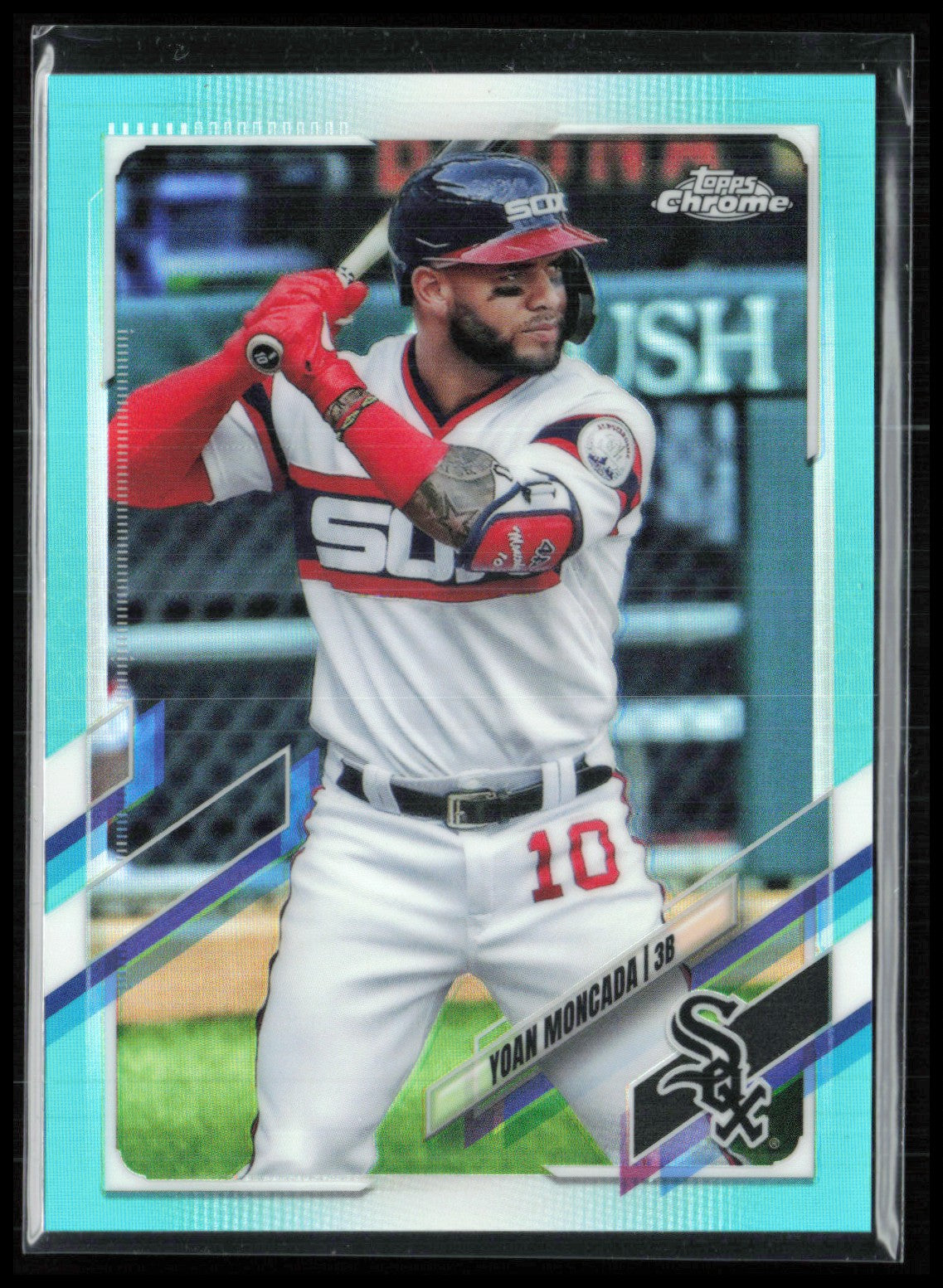 Yoan Moncada Aqua Refractor /199